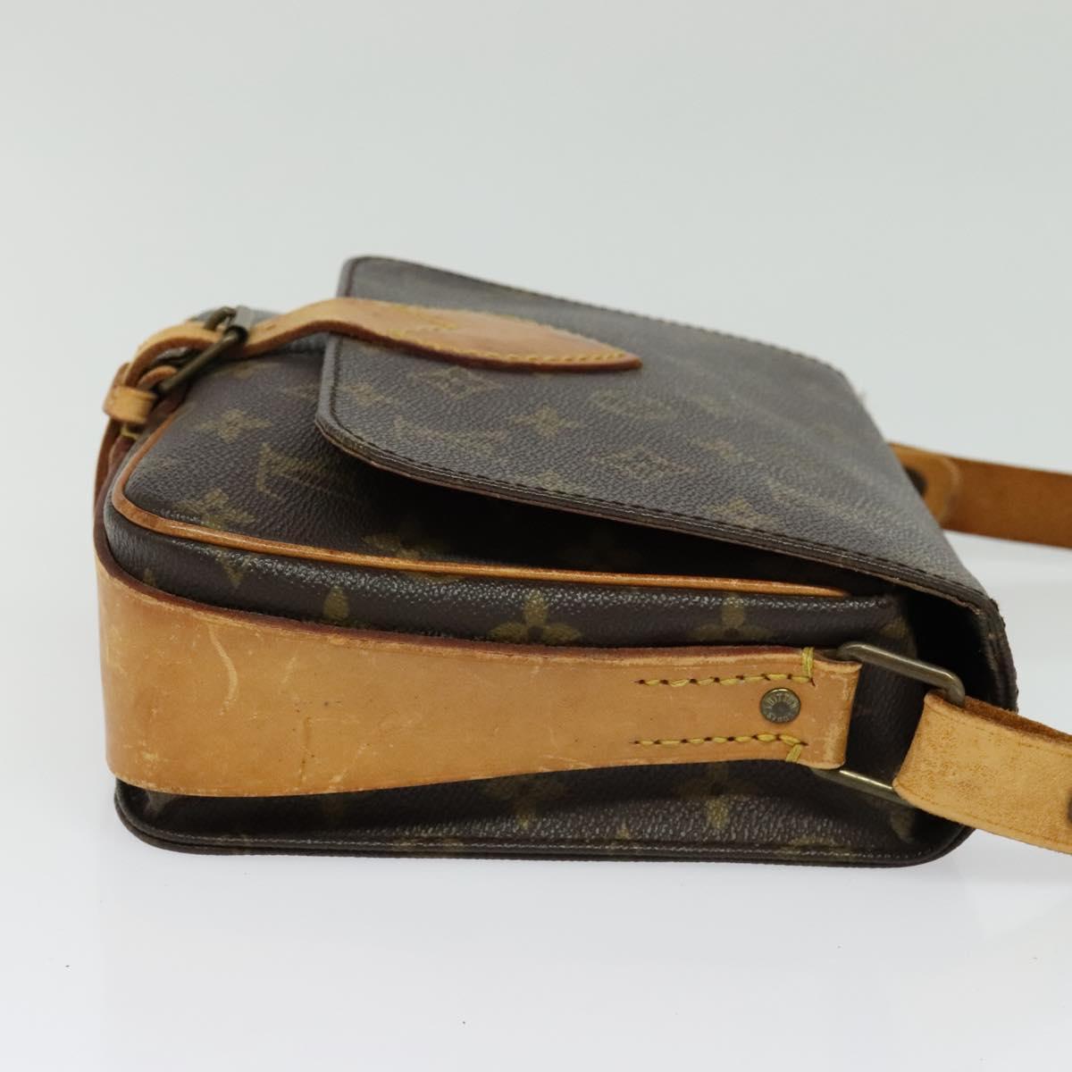 LOUIS VUITTON Monogram Cartesier MM Shoulder Bag M51253 LV Auth BA4488