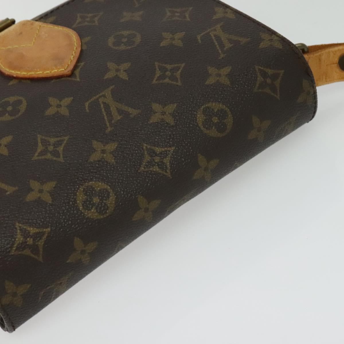 LOUIS VUITTON Monogram Cartesier MM Shoulder Bag M51253 LV Auth BA4488