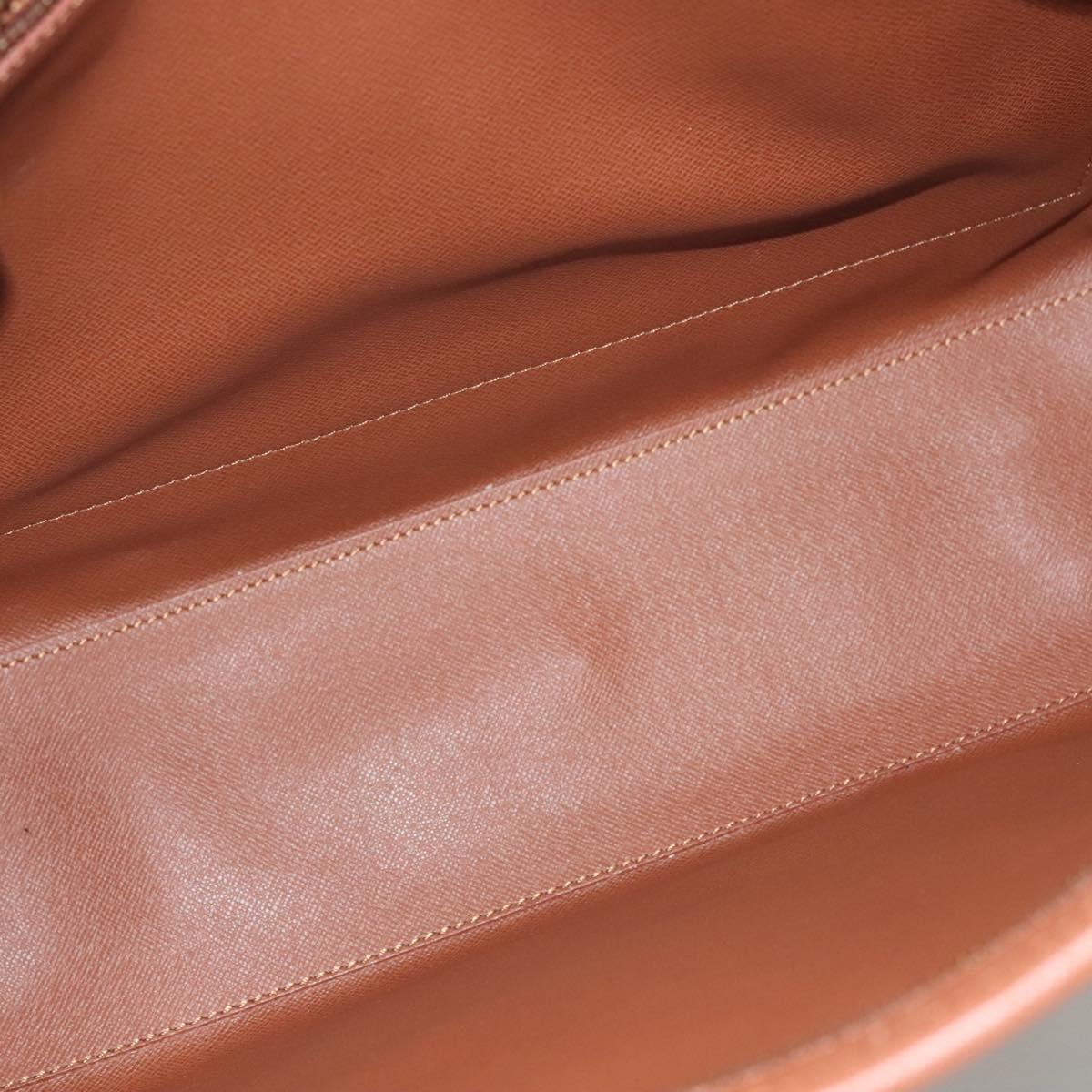 LOUIS VUITTON Monogram Sac Weekend PM Hand Bag M42425 LV Auth BA4491