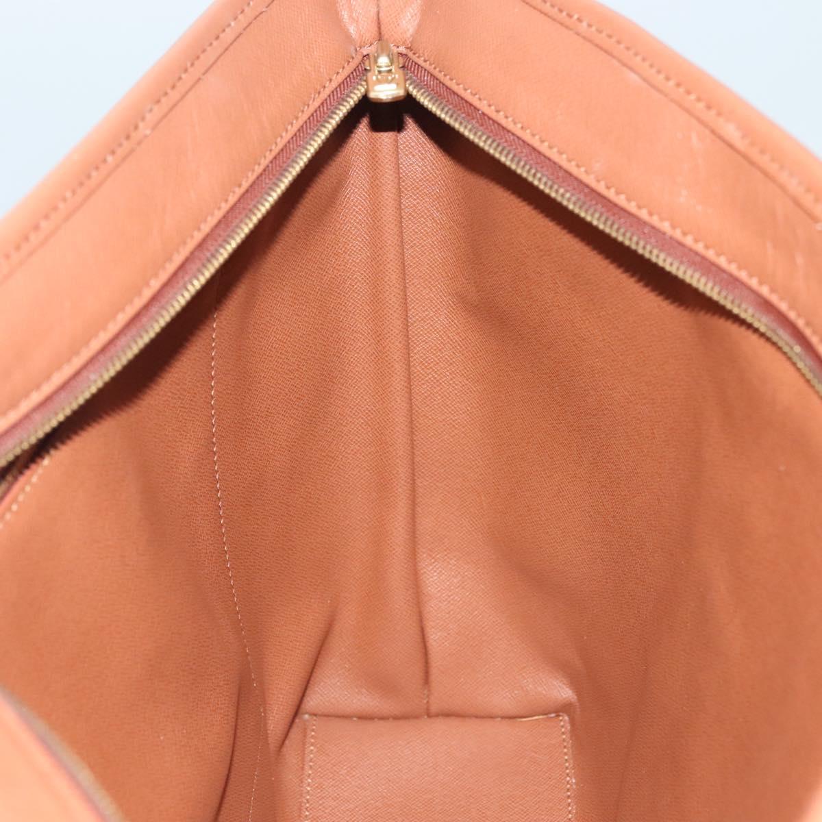 LOUIS VUITTON Monogram Sac Weekend PM Hand Bag M42425 LV Auth BA4491