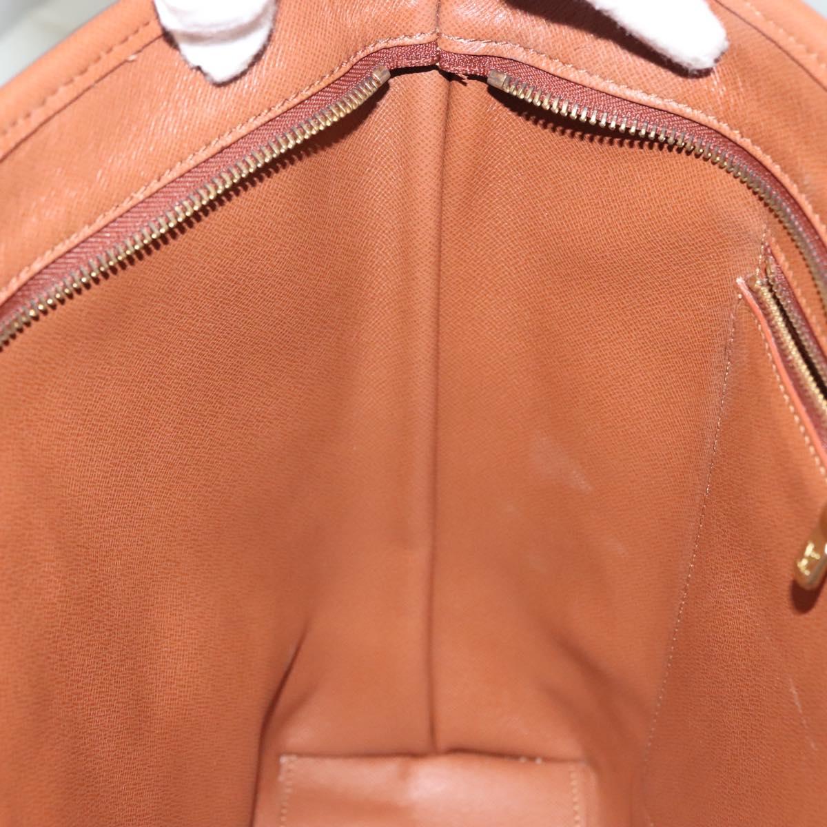 LOUIS VUITTON Monogram Sac Weekend PM Hand Bag M42425 LV Auth BA4491