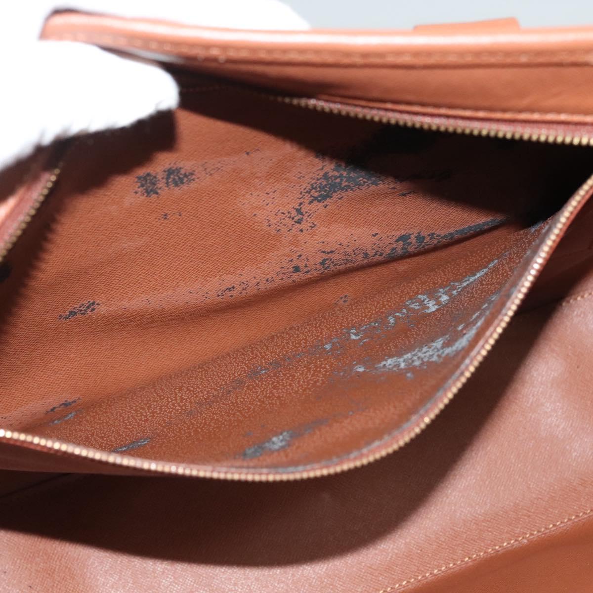 LOUIS VUITTON Monogram Sac Weekend PM Hand Bag M42425 LV Auth BA4491