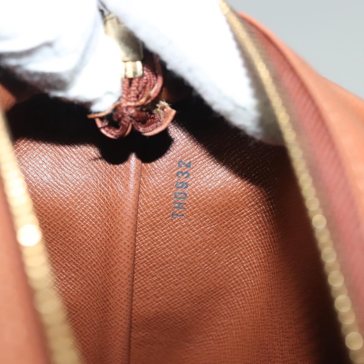 LOUIS VUITTON Monogram Sac Weekend PM Hand Bag M42425 LV Auth BA4491