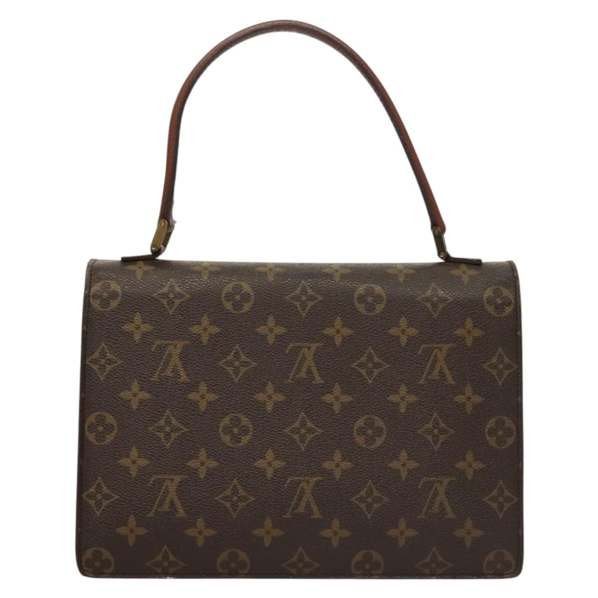 LOUIS VUITTON Monogram Concorde Hand Bag M51190 LV Auth BA4496