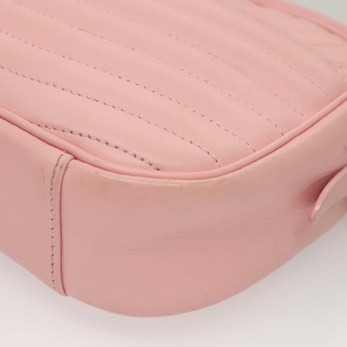 LOUIS VUITTON New Wave Camera Bag Pink M53683 LV Auth BA4517