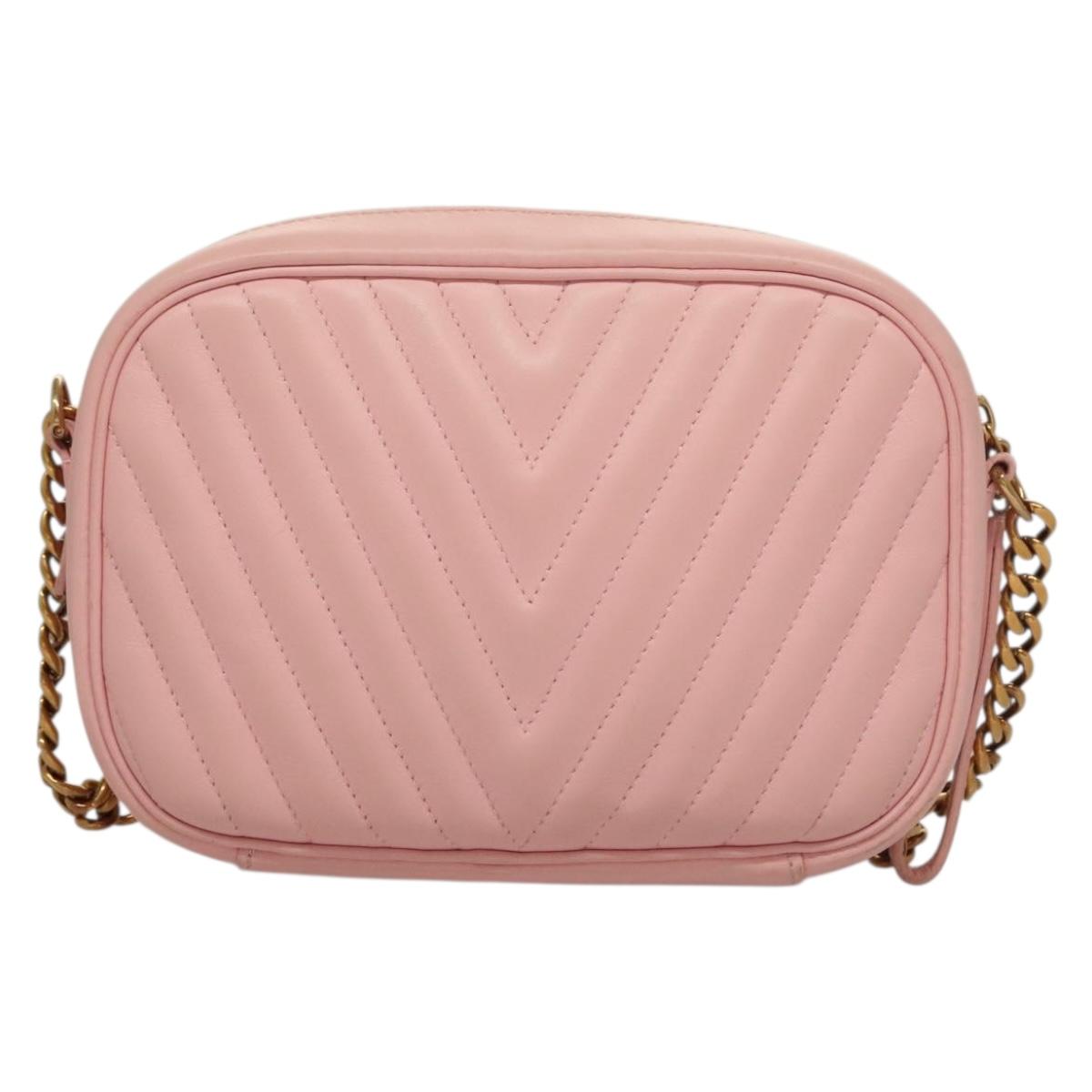 LOUIS VUITTON New Wave Camera Bag Pink M53683 LV Auth BA4517
