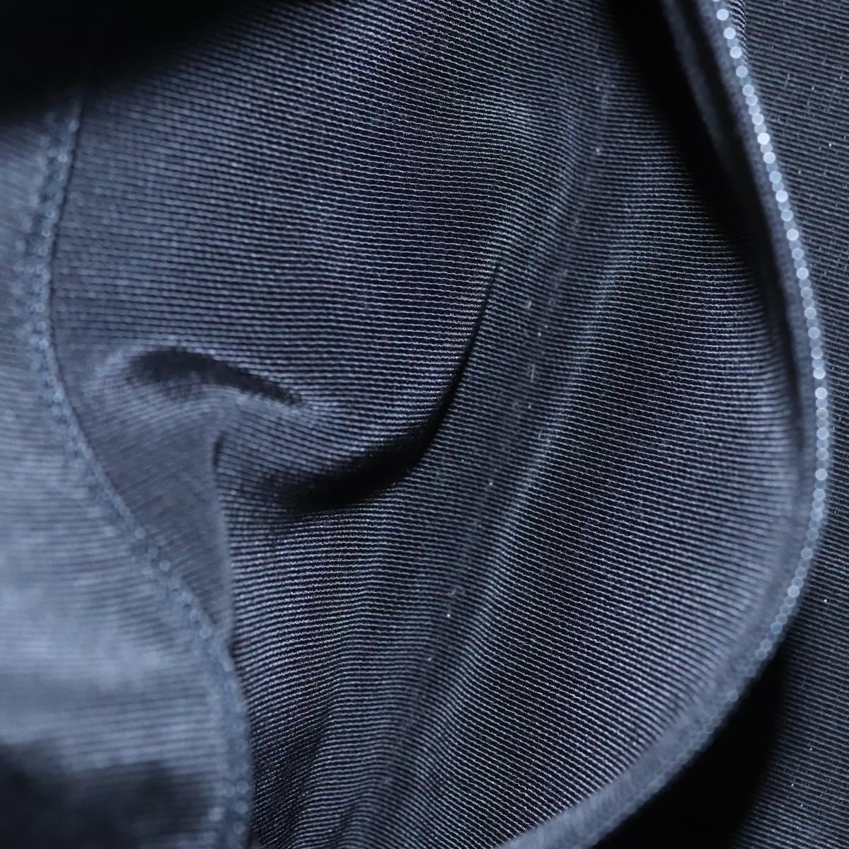 CHANEL Matelasse Hand Bag Caviar Skin Black Gold CC Auth BA451A