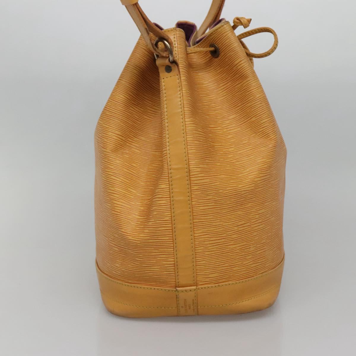 LOUIS VUITTON Epi Noe Shoulder Bag Tassili Yellow M44009 LV Auth BA4525