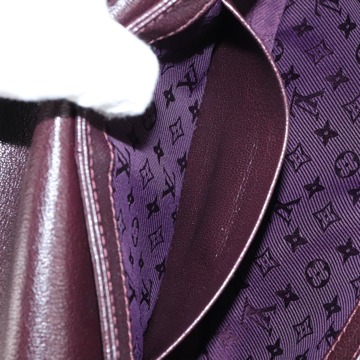 LOUIS VUITTON Pochette Avant Garde Bag Leather Brunne M97092 LV Auth BA4534V