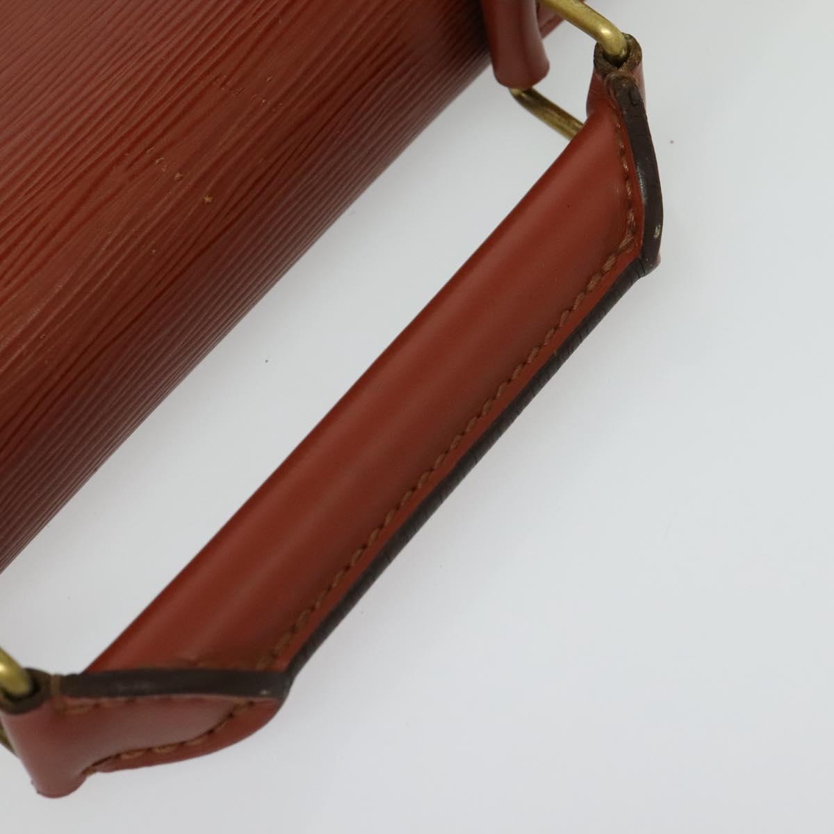 LOUIS VUITTON Epi Serviette Conseiller Briefcase Brown M54423 LV Auth BA4562