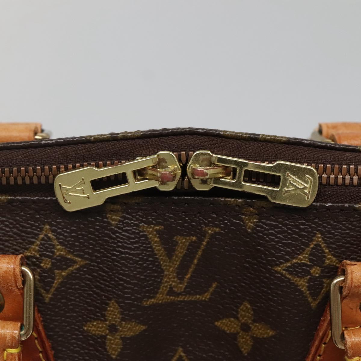 LOUIS VUITTON Monogram Alma Hand Bag M51130 LV Auth BA4563
