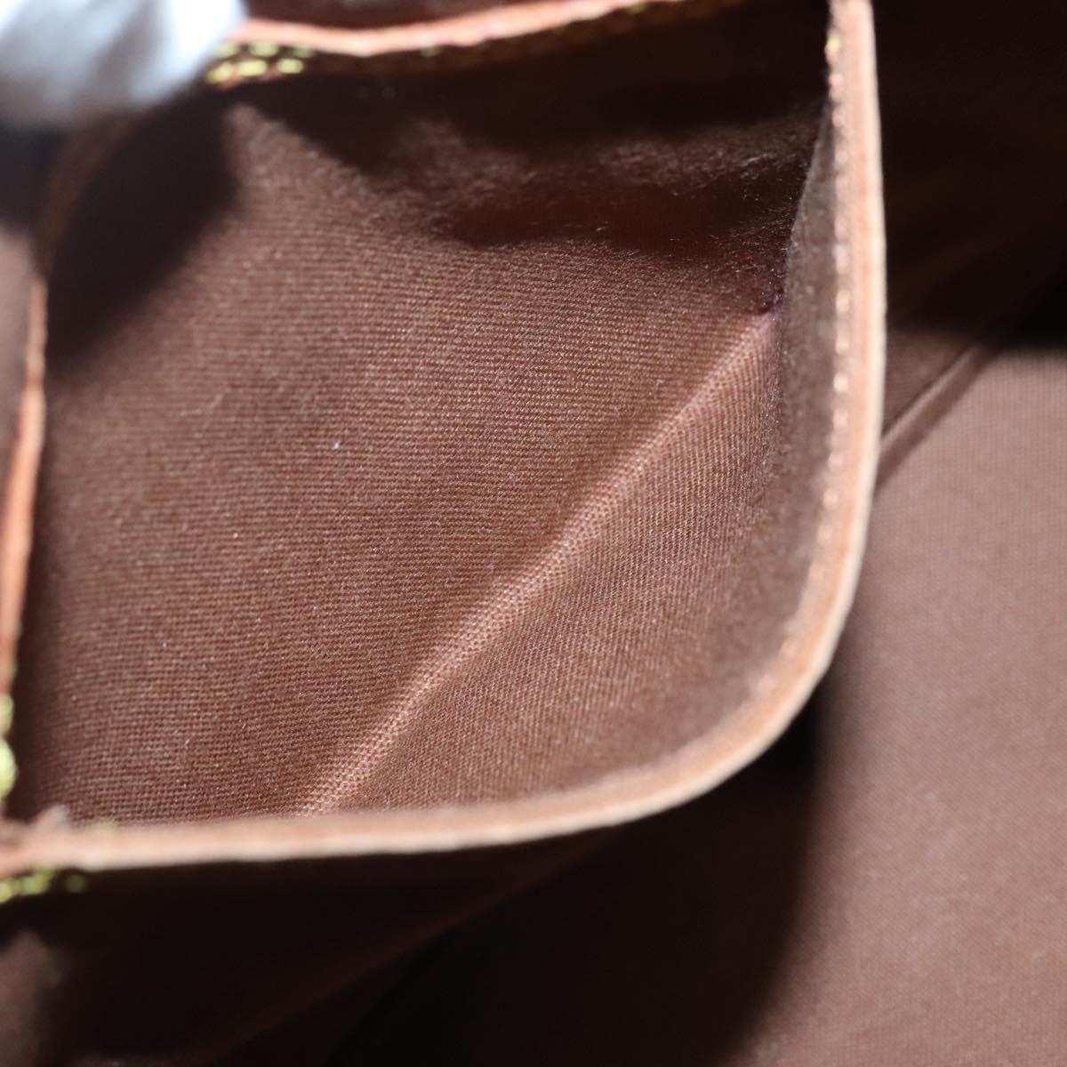 LOUIS VUITTON Monogram Alma Hand Bag M51130 LV Auth BA4563