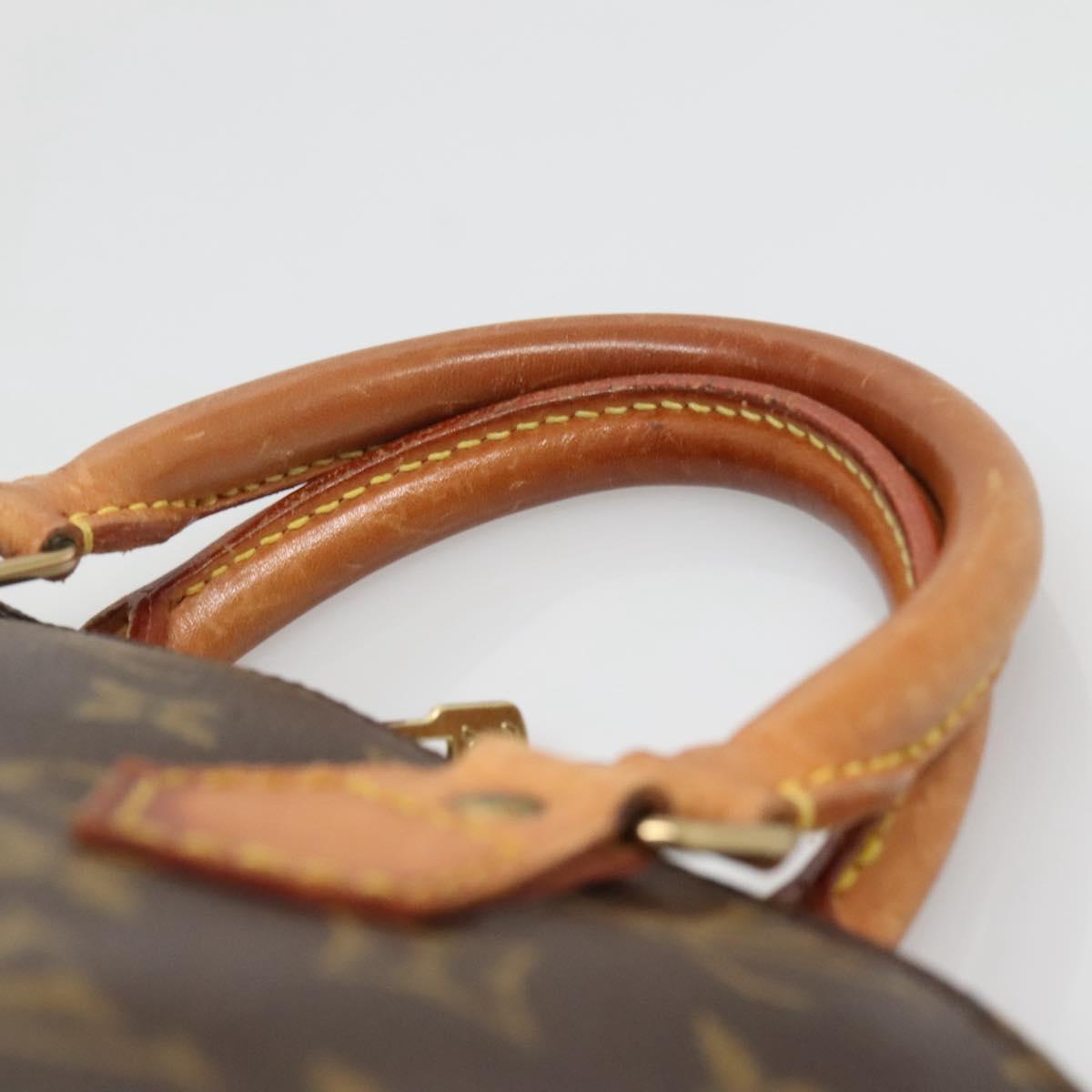 LOUIS VUITTON Monogram Alma Hand Bag M51130 LV Auth BA4563