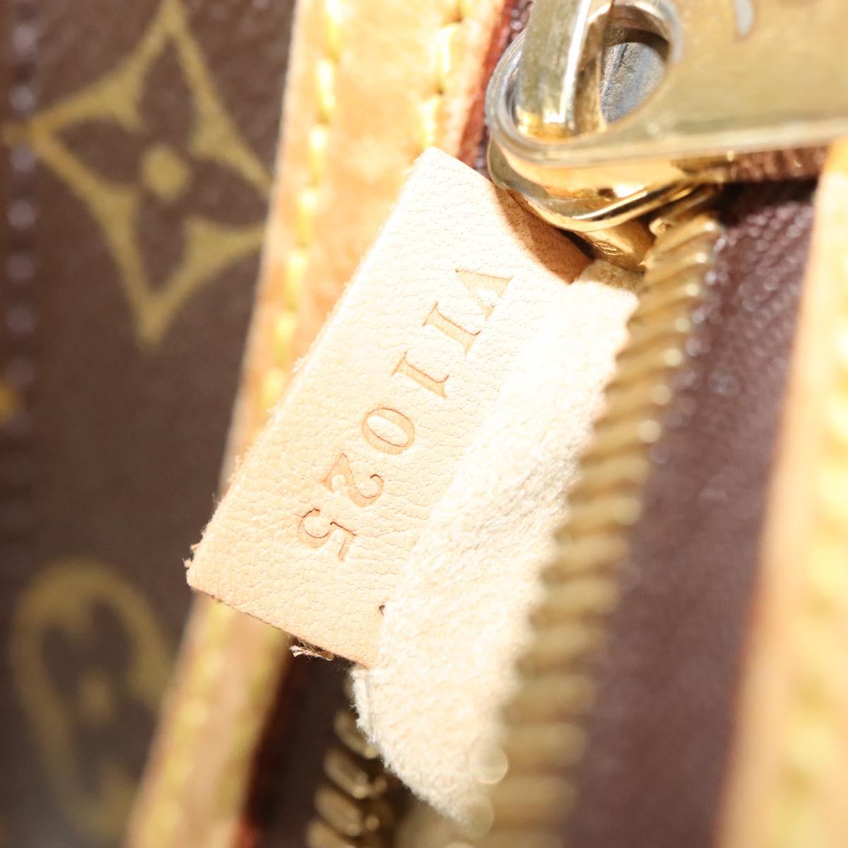 LOUIS VUITTON Monogram Hudson GM Shoulder Bag M40045 LV Auth BA4569