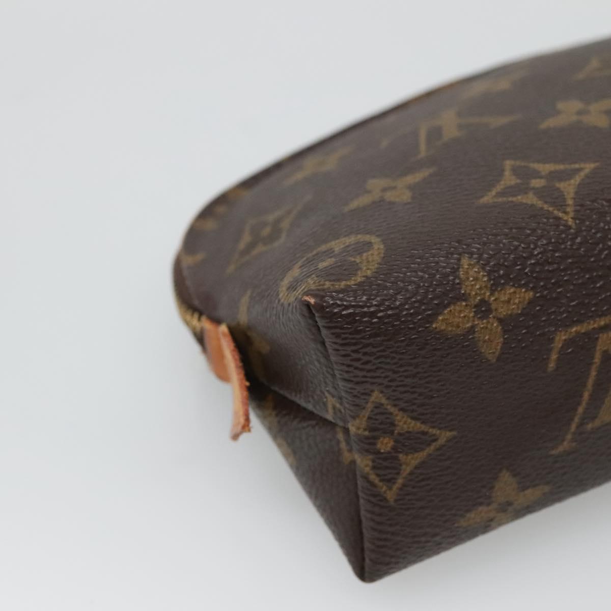 LOUIS VUITTON Monogram Pochette Cosmetic PM Pouch M43998 LV Auth BA4573