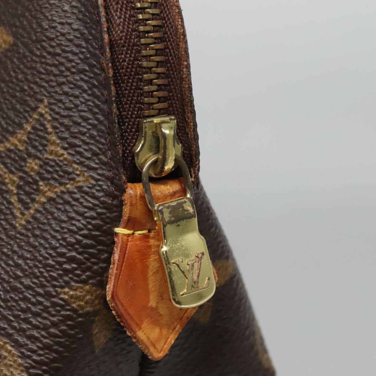 LOUIS VUITTON Monogram Pochette Cosmetic PM Pouch M43998 LV Auth BA4573