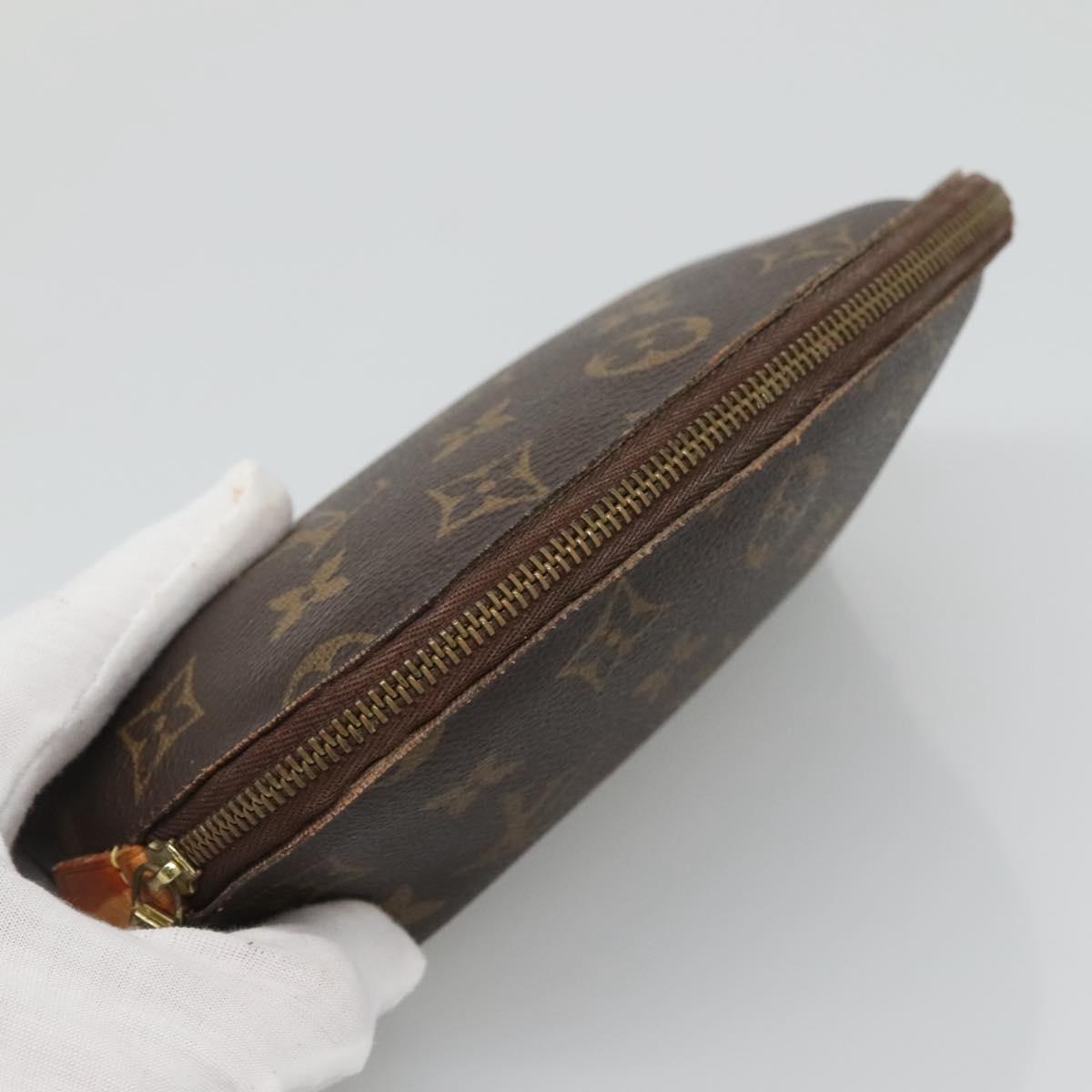 LOUIS VUITTON Monogram Pochette Cosmetic PM Pouch M43998 LV Auth BA4573