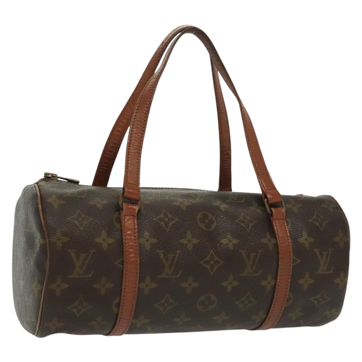 LOUIS VUITTON Monogram Papillon 30 Hand Bag Vintage M51385 LV Auth BA4629