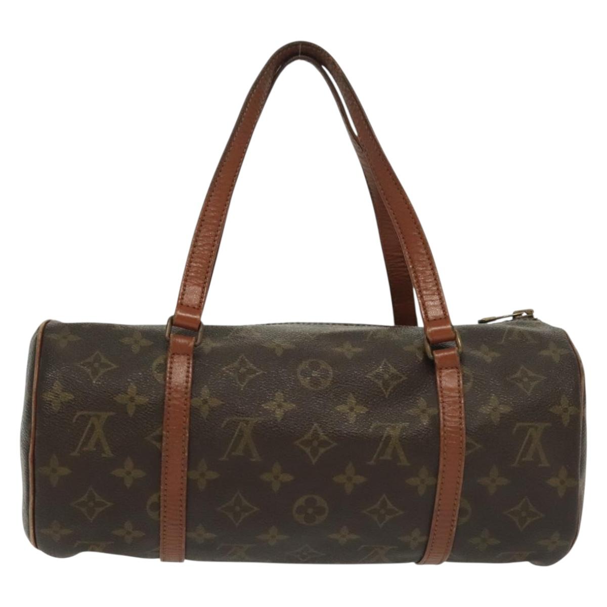 LOUIS VUITTON Monogram Papillon 30 Hand Bag Vintage M51385 LV Auth BA4629