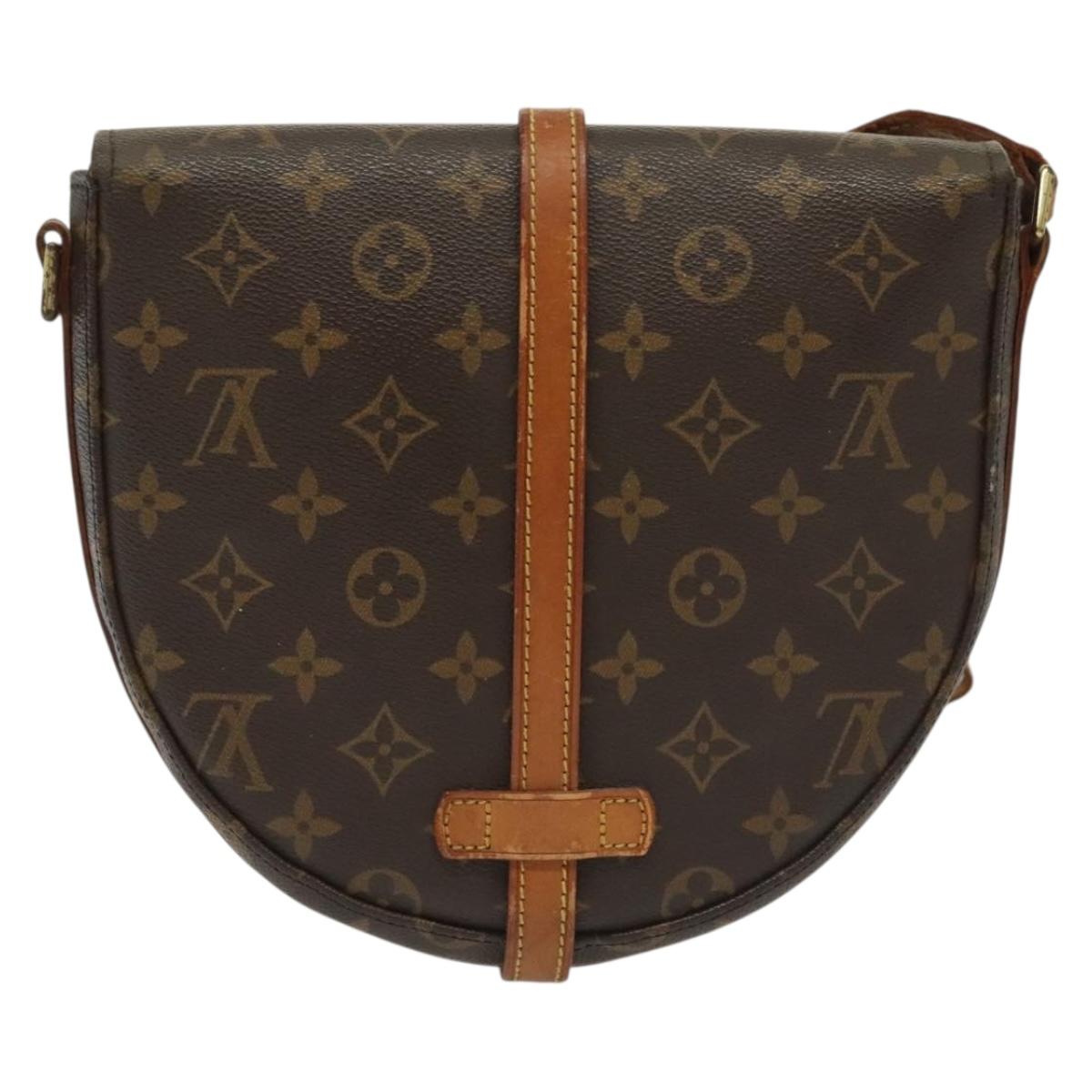 LOUIS VUITTON Monogram Chantilly MM Shoulder Bag M51233 LV Auth BA4637