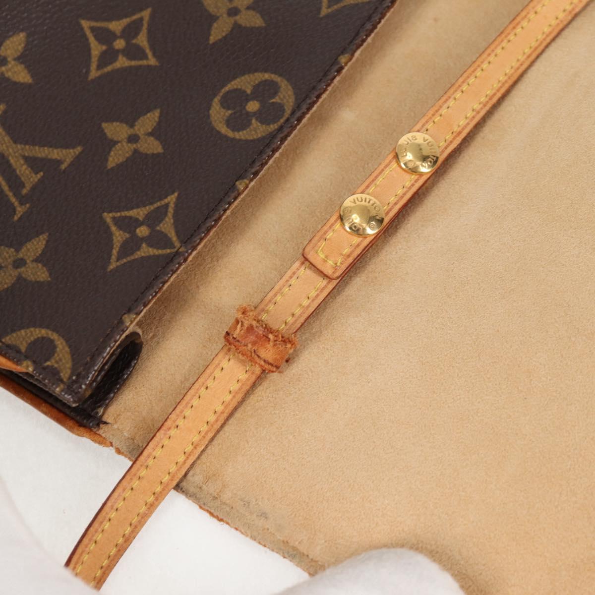 LOUIS VUITTON Monogram Pochette Twin GM Shoulder Bag M51852 LV Auth BA4664