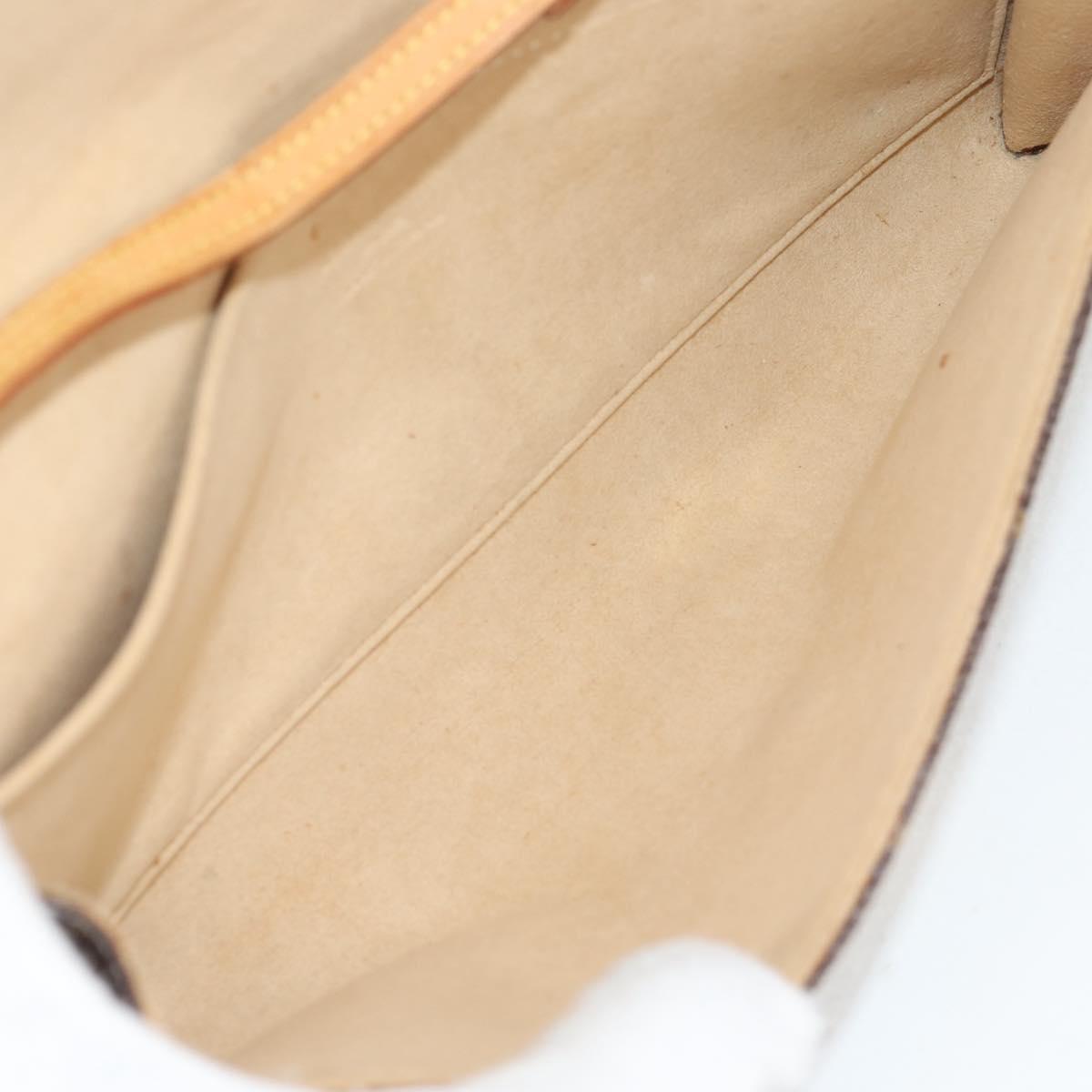 LOUIS VUITTON Monogram Pochette Twin GM Shoulder Bag M51852 LV Auth BA4664
