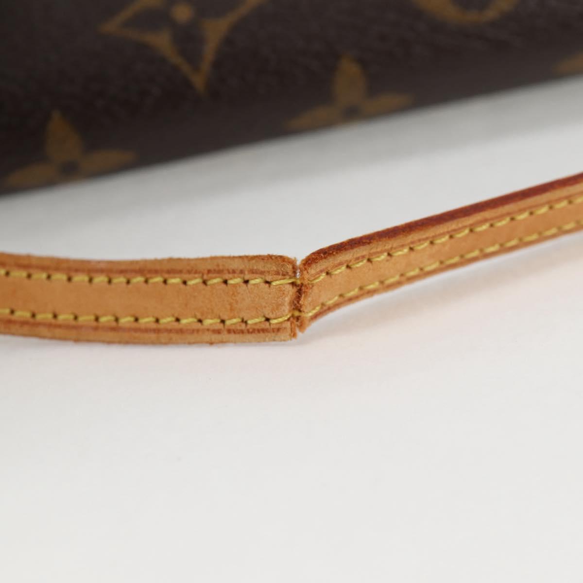 LOUIS VUITTON Monogram Pochette Twin GM Shoulder Bag M51852 LV Auth BA4664