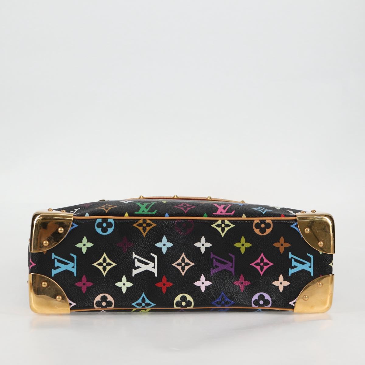 LOUIS VUITTON Multicolor Boulogne Shoulder Bag Black M92638 LV Auth BA4683SAV