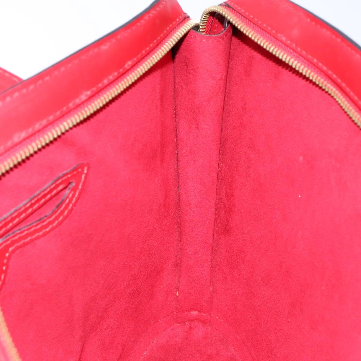 LOUIS VUITTON Epi Saint Jacques Shoulder Bag Red M52277 LV Auth BA4703