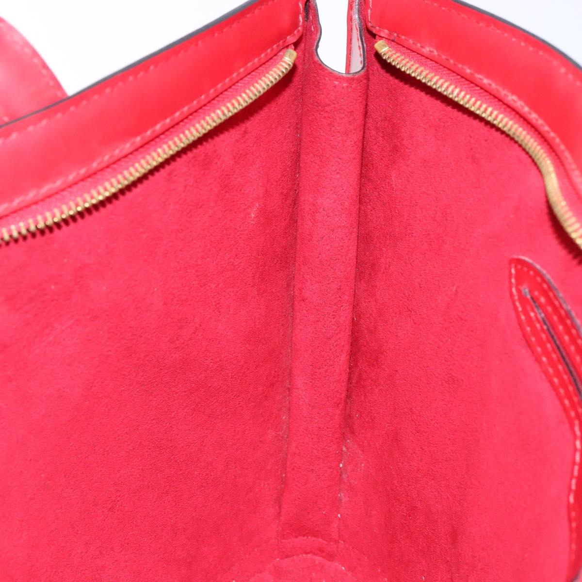 LOUIS VUITTON Epi Saint Jacques Shoulder Bag Red M52277 LV Auth BA4703