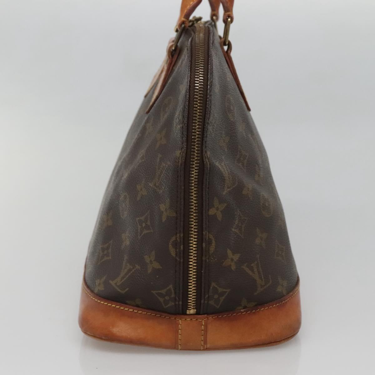 LOUIS VUITTON Monogram Alma Hand Bag M51130 LV Auth BA4709