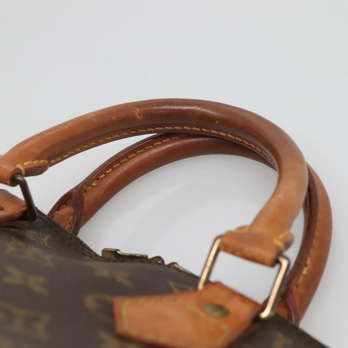 LOUIS VUITTON Monogram Alma Hand Bag M51130 LV Auth BA4709