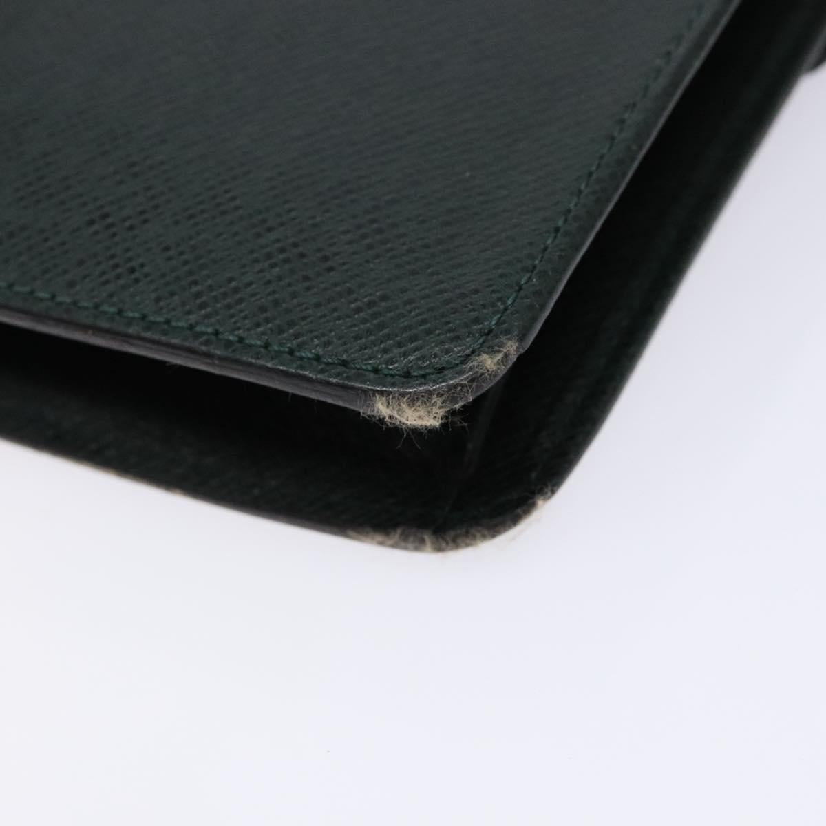 LOUIS VUITTON Taiga Pochette Kourad Clutch Bag Epicea M30194 LV Auth BA4727