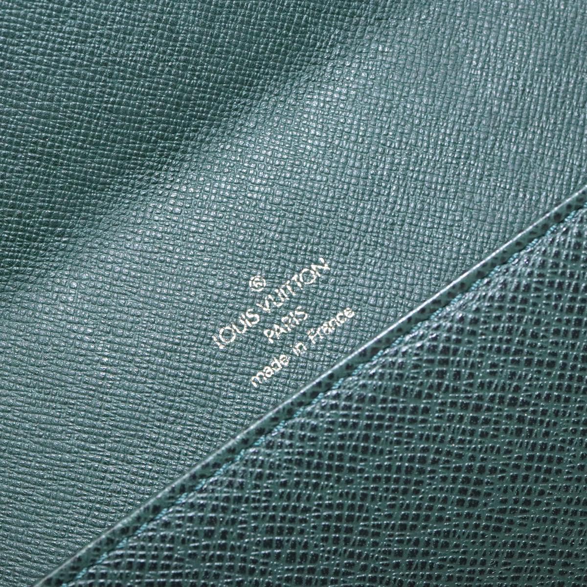 LOUIS VUITTON Taiga Pochette Kourad Clutch Bag Epicea M30194 LV Auth BA4727