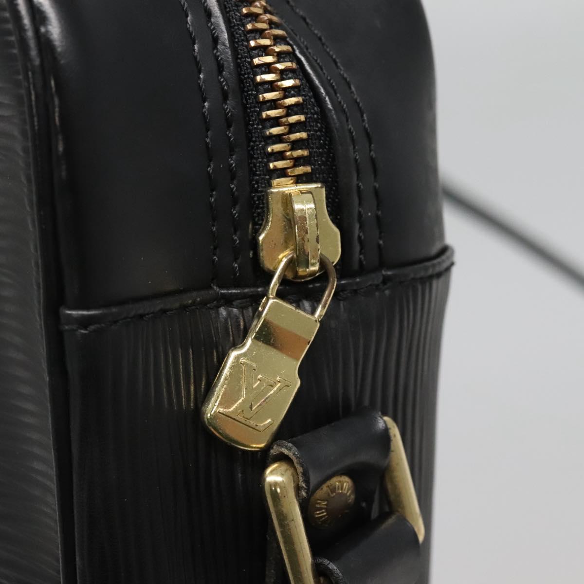 LOUIS VUITTON Epi Trocadero 27 Shoulder Bag Black M52312 LV Auth BA4733