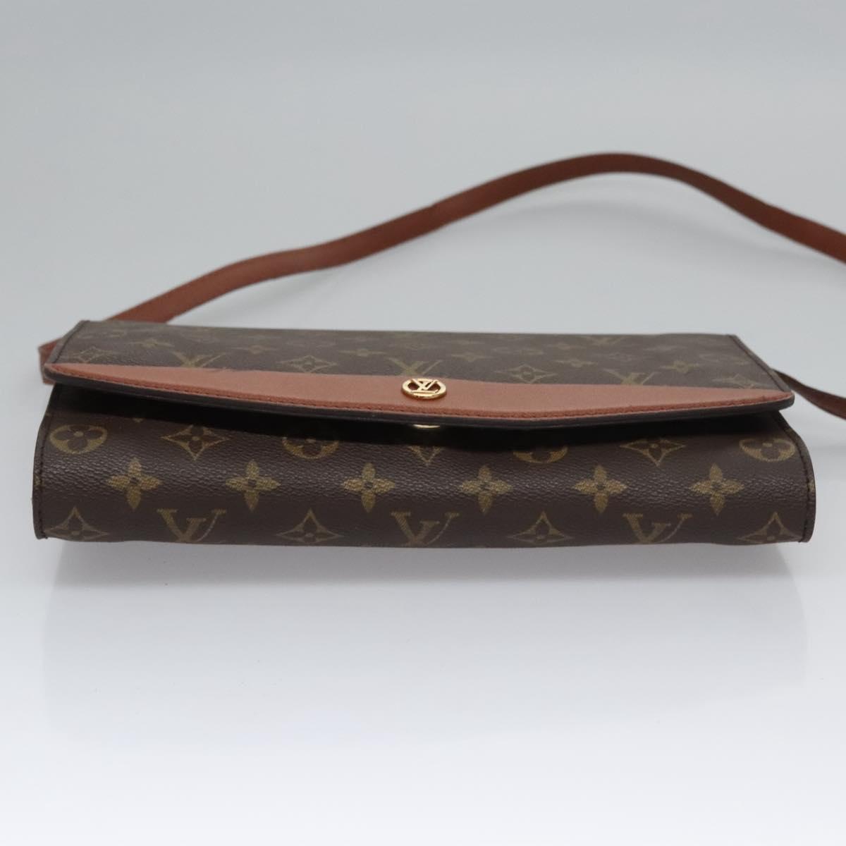 LOUIS VUITTON Monogram Bordeaux 27 Shoulder Bag M51797 LV Auth BA475