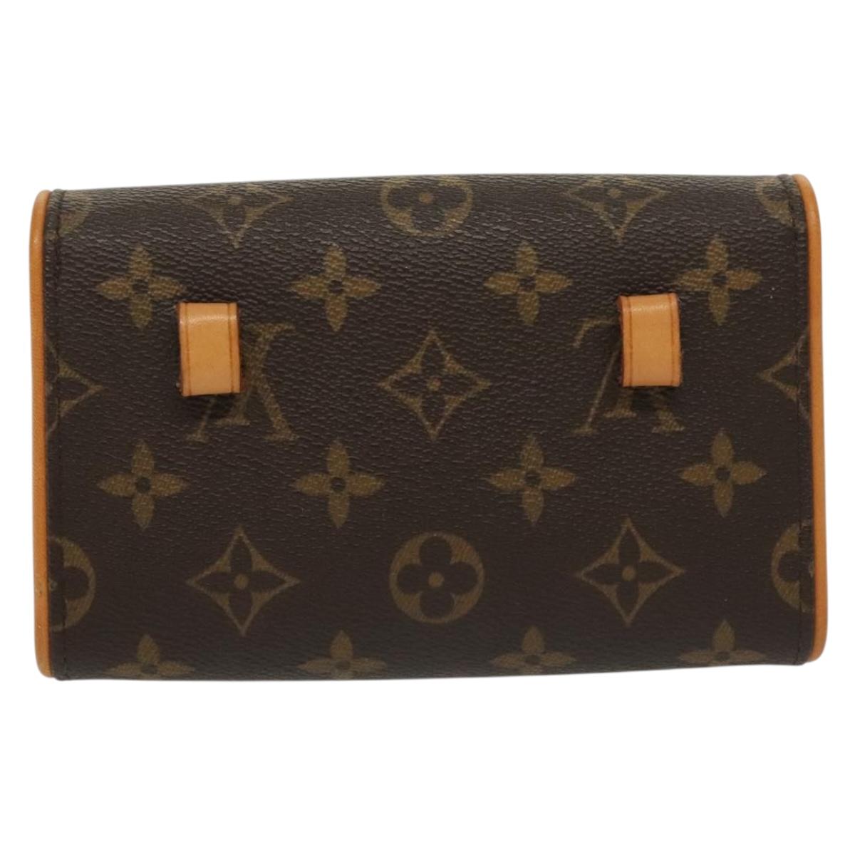 LOUIS VUITTON Monogram Pochette Florentine Waist Bag M51855 LV Auth BA4754