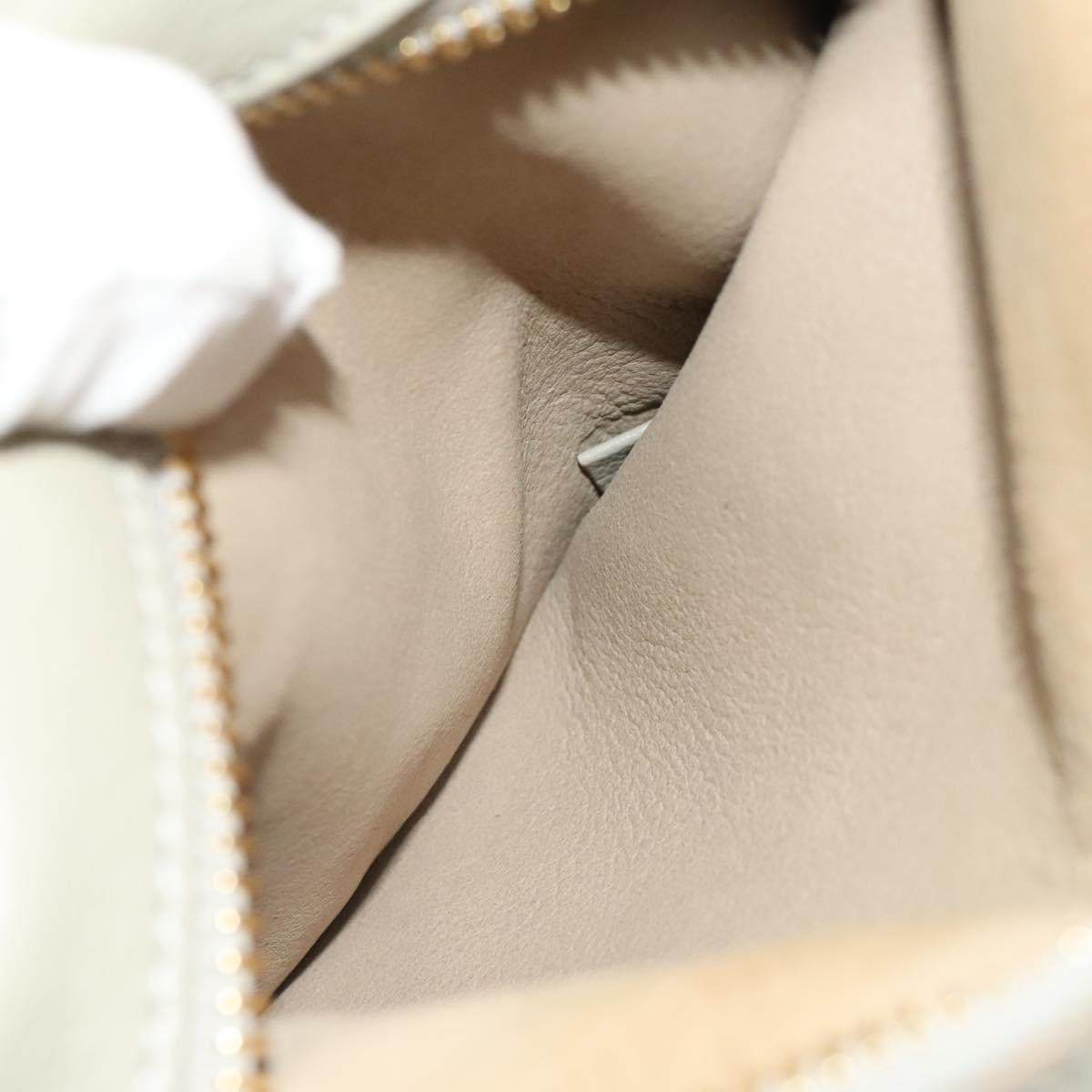 Chloe Dylan Tote Bag Leather Gold Auth BA4765