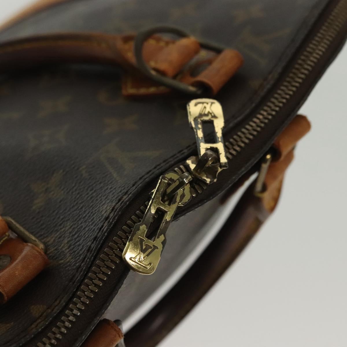LOUIS VUITTON Monogram Alma Hand Bag M51130 LV Auth BA4767