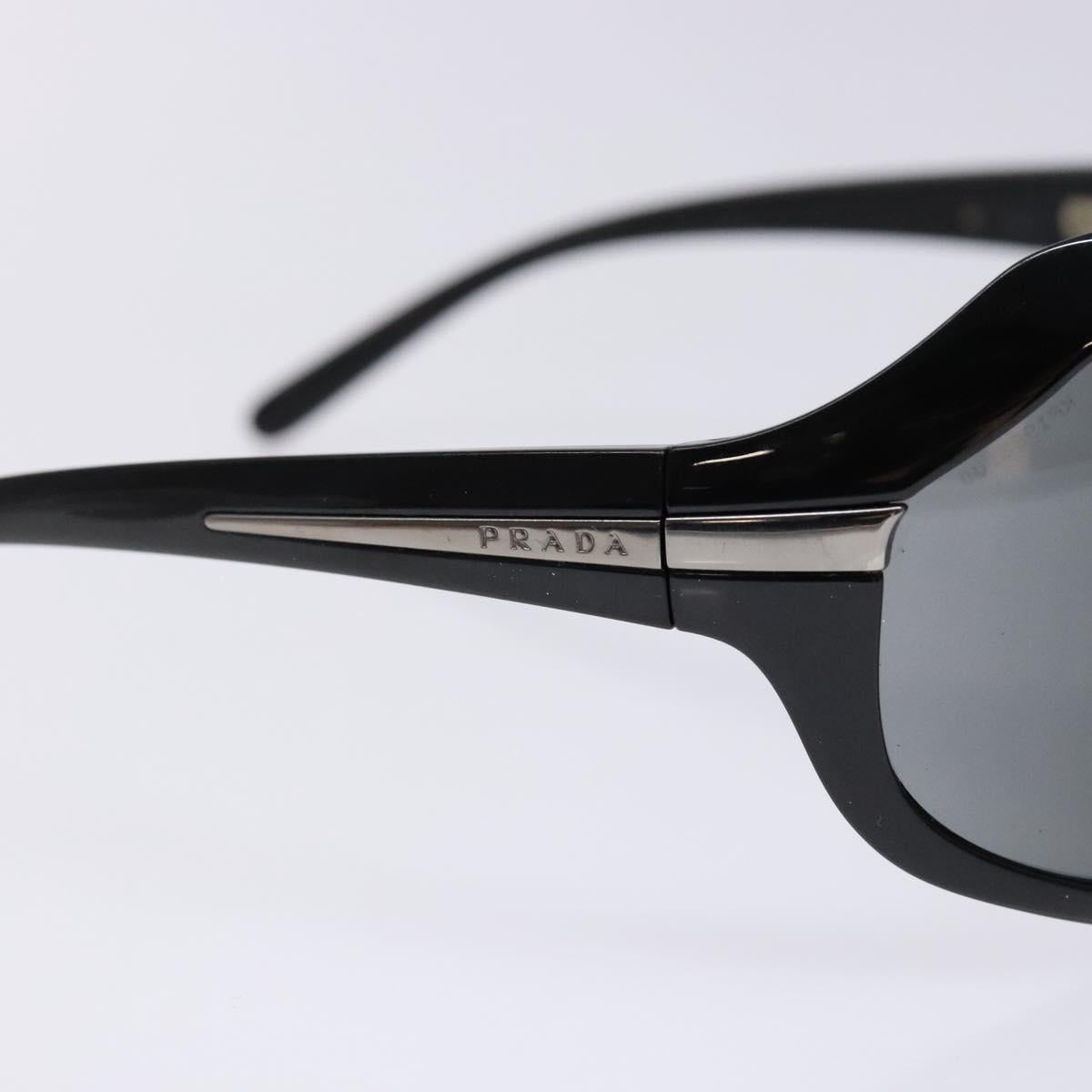 PRADA Sunglasses plastic Black Auth BA4786