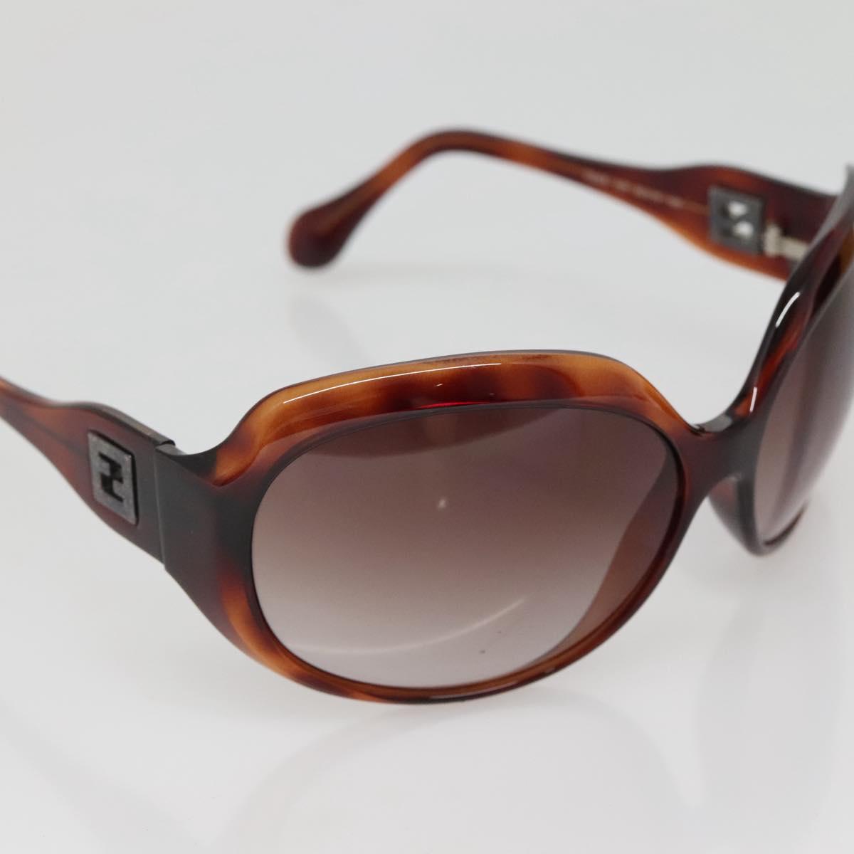 FENDI Sunglasses plastic Brown Auth BA4790