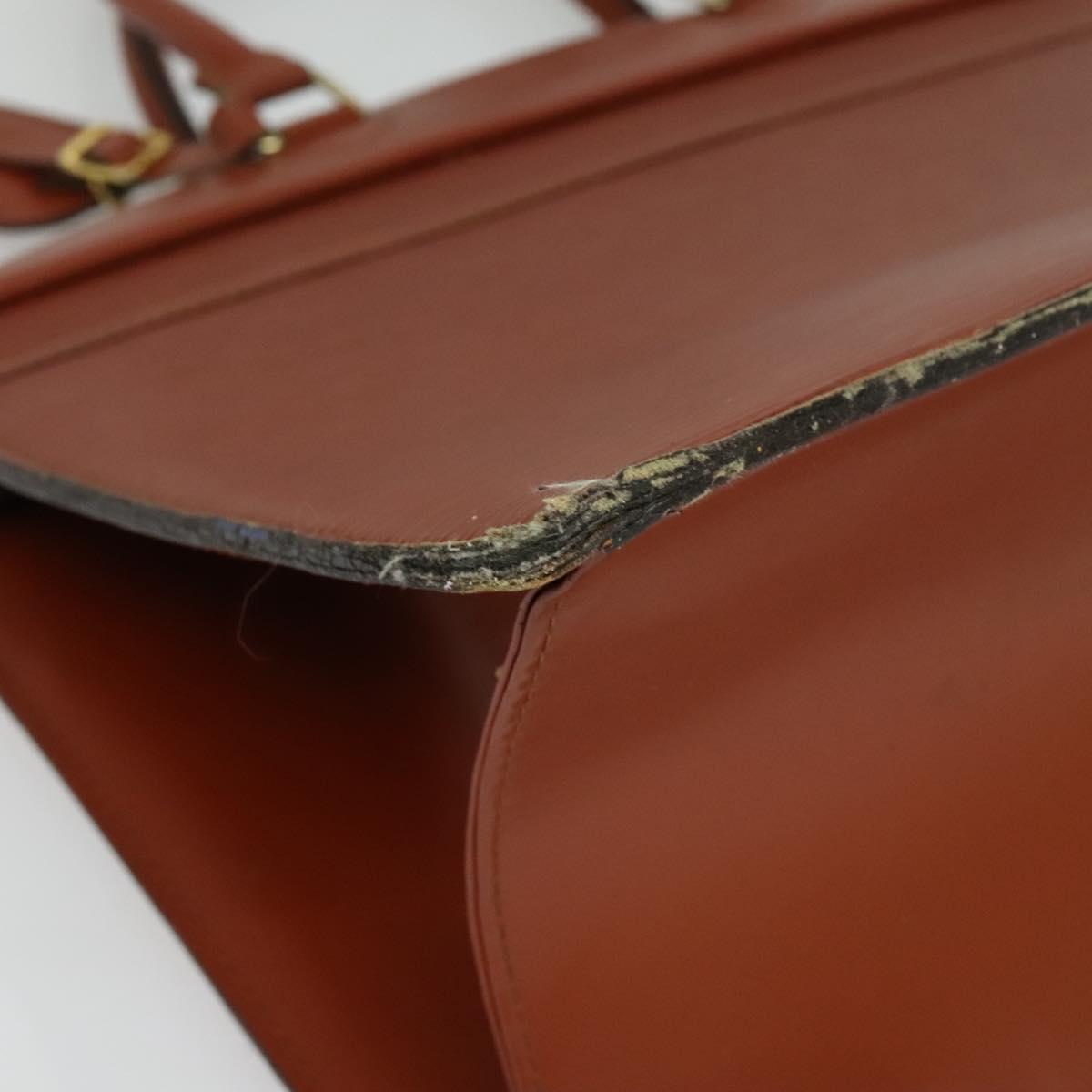 LOUIS VUITTON Epi Riviera Hand Bag Brown M48183 LV Auth BA4798