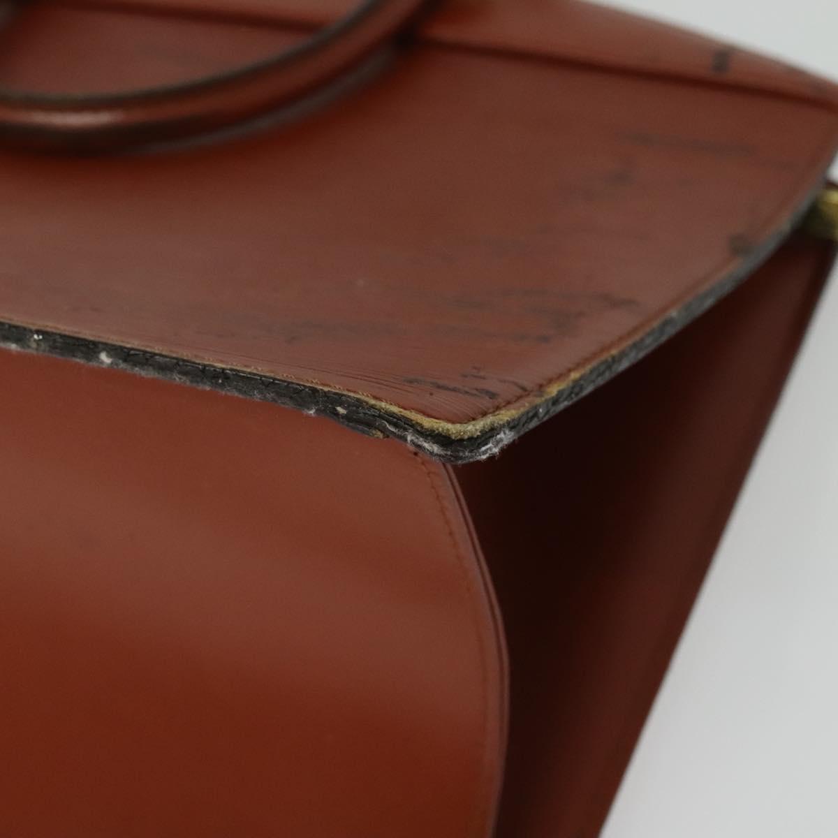 LOUIS VUITTON Epi Riviera Hand Bag Brown M48183 LV Auth BA4798