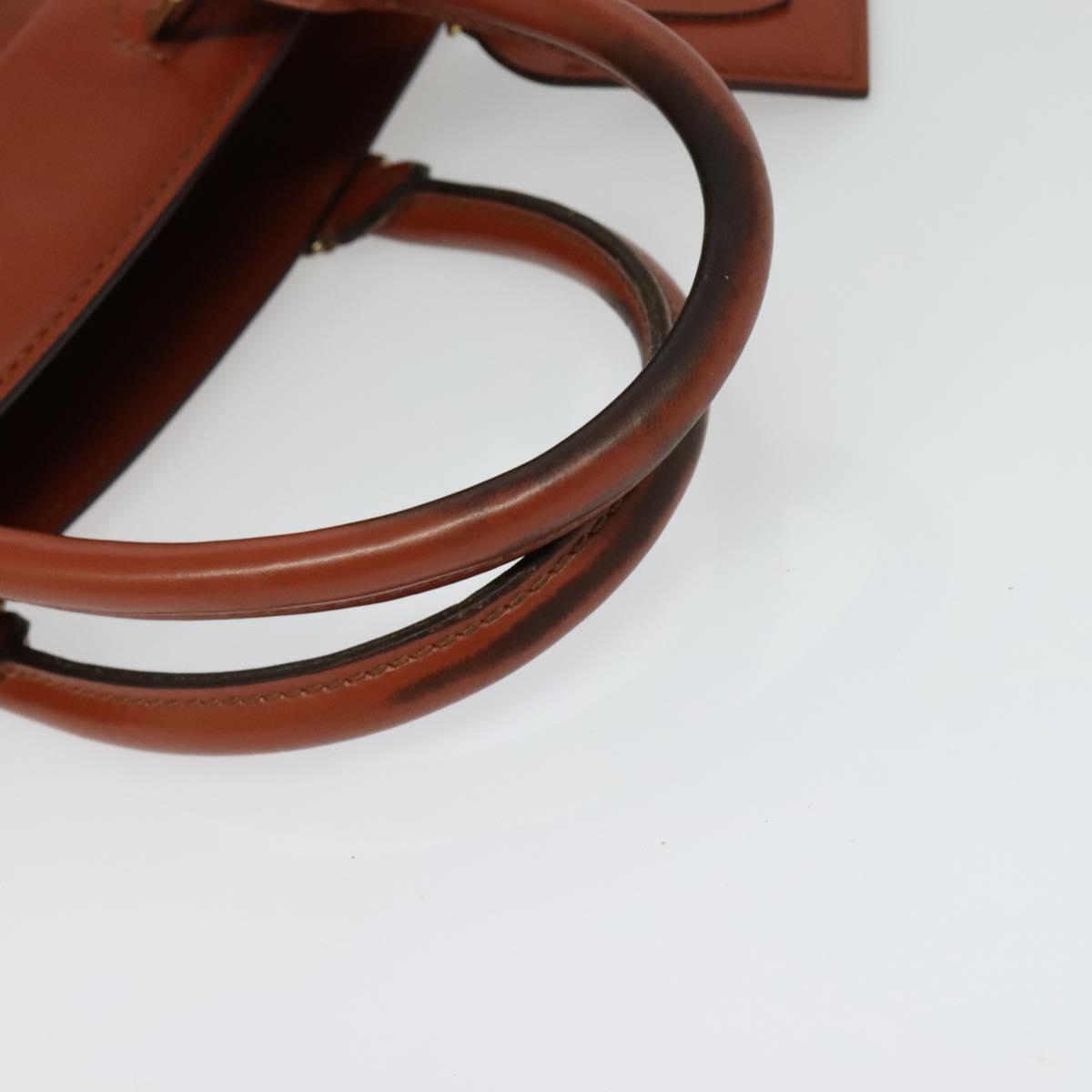 LOUIS VUITTON Epi Riviera Hand Bag Brown M48183 LV Auth BA4798