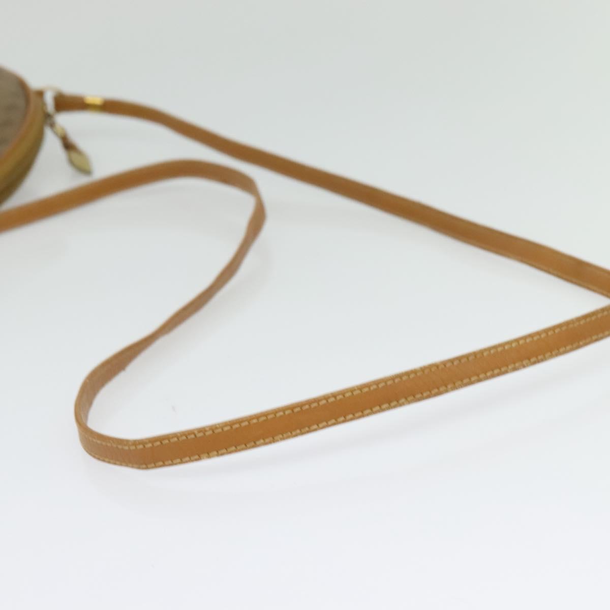 GUCCI Micro GG Supreme Shoulder Bag PVC Beige Gold 007 983 1113 Auth BA4814