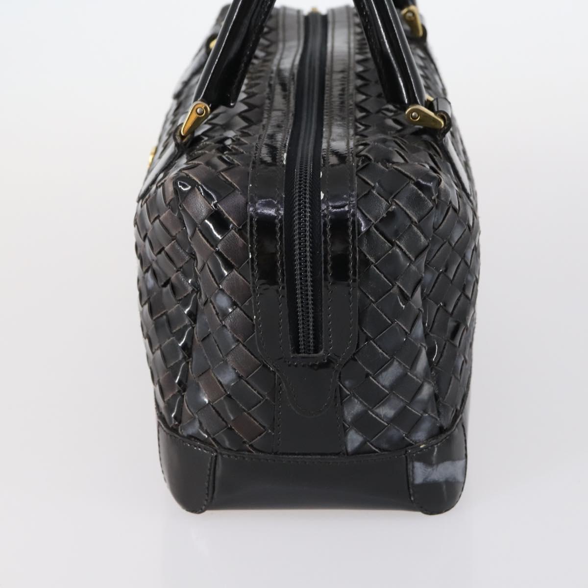 BALLY Shoulder Bag Leather 3Set Brown Black Auth BA4817