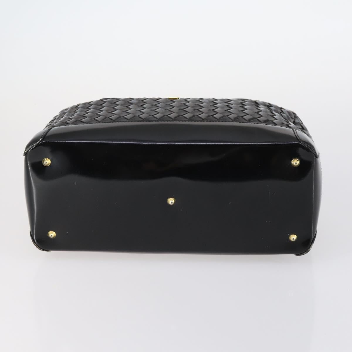 BALLY Shoulder Bag Leather 3Set Brown Black Auth BA4817