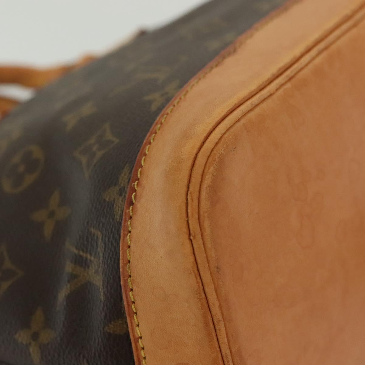 LOUIS VUITTON Monogram Alma Hand Bag M51130 LV Auth BA4852