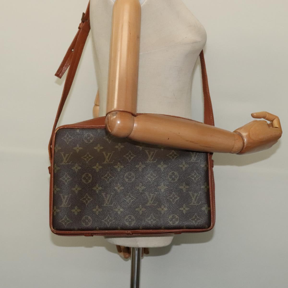 LOUIS VUITTON Monogram Sac Bandouliere Shoulder Bag M51364 LV Auth BA4854