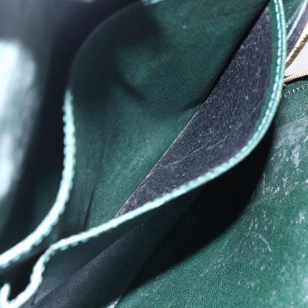 LOUIS VUITTON Epi Porte Documents Voyage Business Bag Black M54472 Auth BA4858